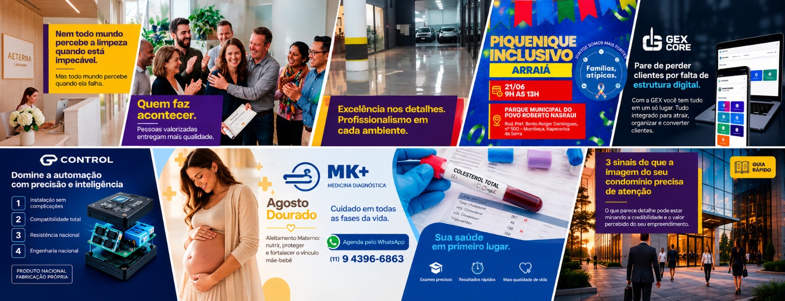Projetos personalizados desenvolvidos pelo ecossistema Grupo Executa